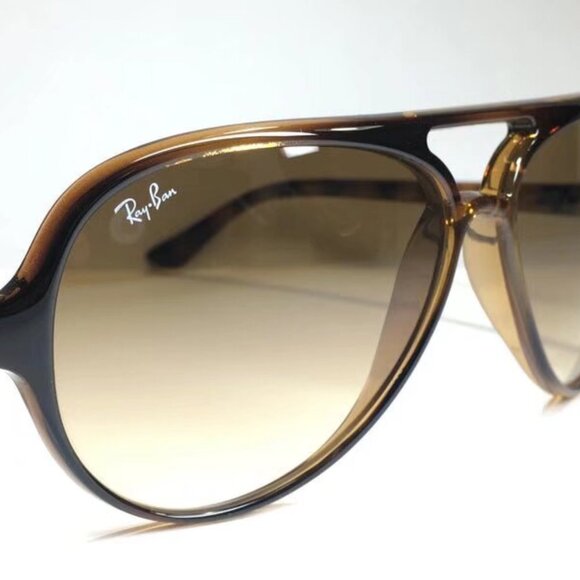 Ray-Ban RB4125 Tortoiseshell Polarized Sunglasses display picture 3